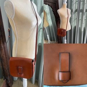 Banana Republic leather crossbody bag. Never used.